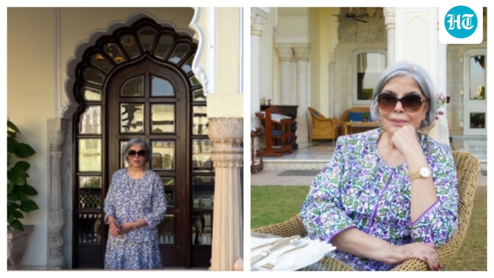Zeenat Aman shares her Jaipur day out and why she no longer follows a travel checklist. See pics